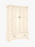 Laura Ashley Clifton 2 Door 1 Drawer Wardrobe. Ivory