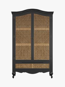 Laura Ashley Montpellier 2 Door 1 Drawer Wardrobe - view 2, Black