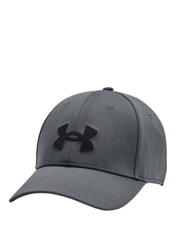 Under Armour Men's Blitzing Adjustable Cap, Gray / Black, Gray / Black