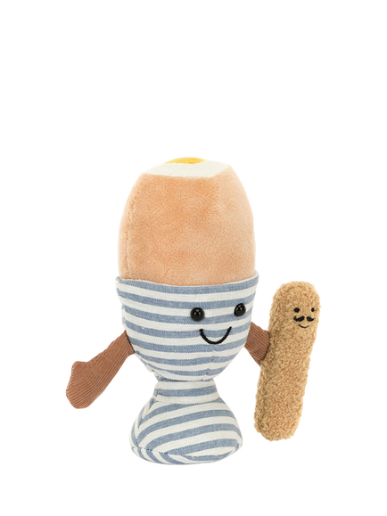 Jellycat Amuseables Eggetha Egg & Lance Soldier Soft Toy, Multi