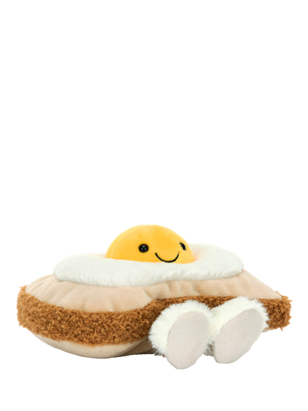 Jellycat Amuseables Egglantine Egg on Toast Soft Toy, Multi