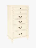 Laura Ashley Clifton 6 Drawer Tall Chest, Ivory
