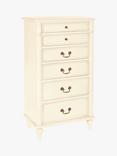 Laura Ashley Clifton 6 Drawer Tall Chest, Ivory