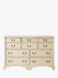 Laura Ashley Clifton 6+4 Drawer Chest, Ivory