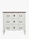 Laura Ashley Montpellier 3 Drawer Chest, Ivory