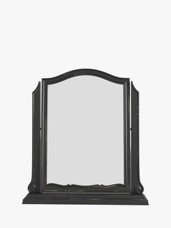 Laura Ashley Montpellier Dressing Table Mirror, Black - view 2, Black