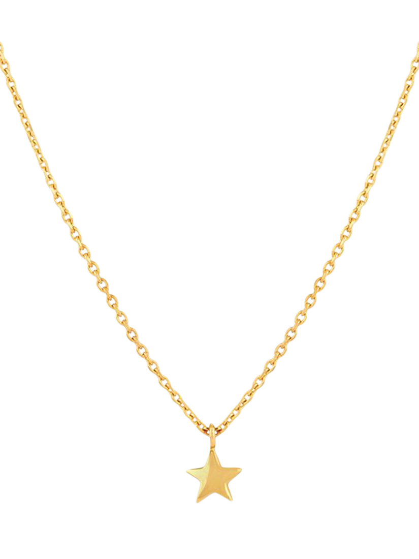 Product image 1 of 2, which shows Dinny Hall Bijou Mini Star Pendant Necklace, Gold