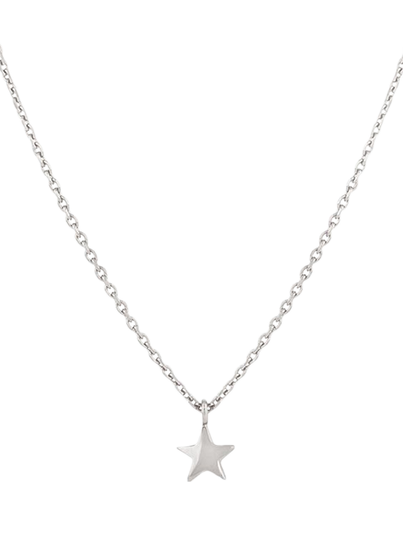 Product image 1 of 2, which shows Dinny Hall Bijou Mini Star Pendant Necklace, Silver