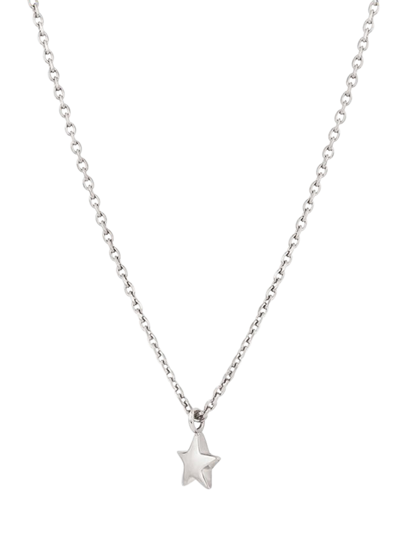 Product image 2 of 2, which shows Dinny Hall Bijou Mini Star Pendant Necklace, Silver