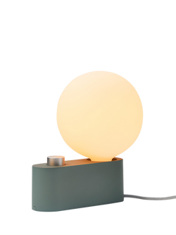 tala Alumina Sphere LED Bulb Table Lamp/Wall Light, Olive Green - view 2, Green Olive