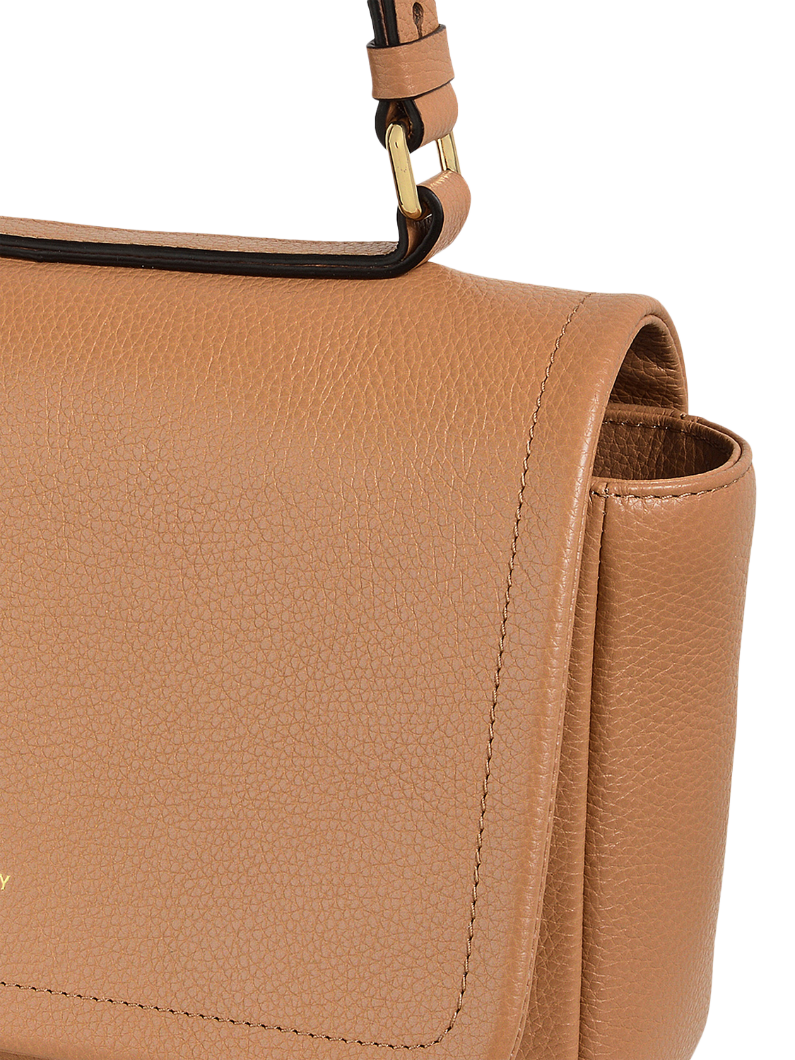 Product image 4 of 7, which shows Radley Sycamore Grove Leather Crossbody Bag, Dark Butter