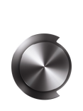 Dyson OnTrac Headphones Outer Cap, Black/Nickel