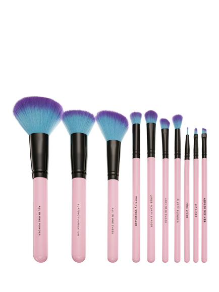 Spectrum Essential 10-Piece Makeup Brush Gift Set - view 2, 
