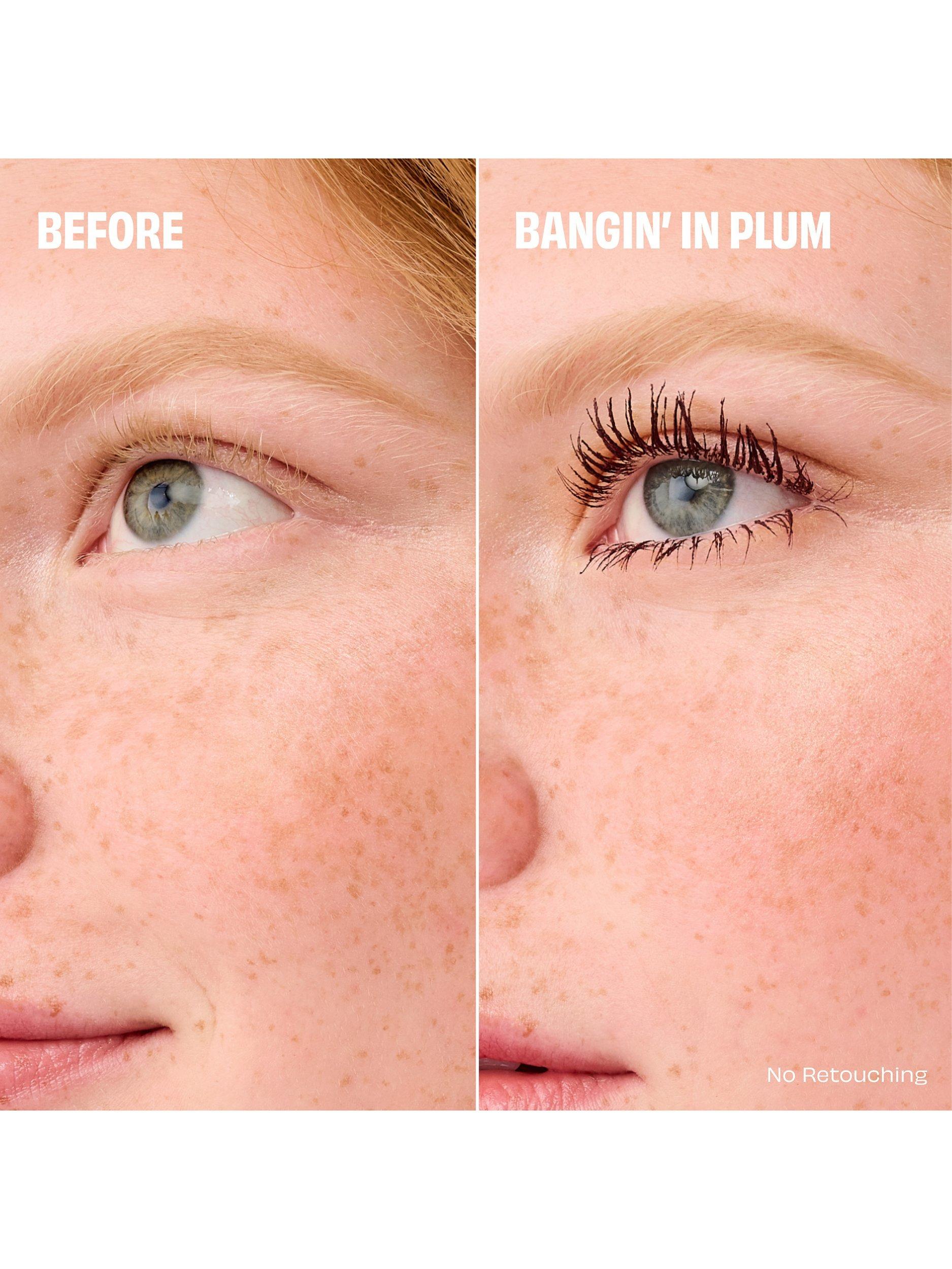 Product image 4 of 5, which shows Benefit BADgal BANG! Mascara, Wild Plum