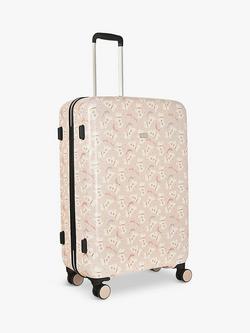 Radley Scottie 4-Wheel 79cm Suitcase, Pink, Pink