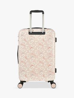 Radley Scottie 4-Wheel 68cm Suitcase, Pink - view 2, Pink