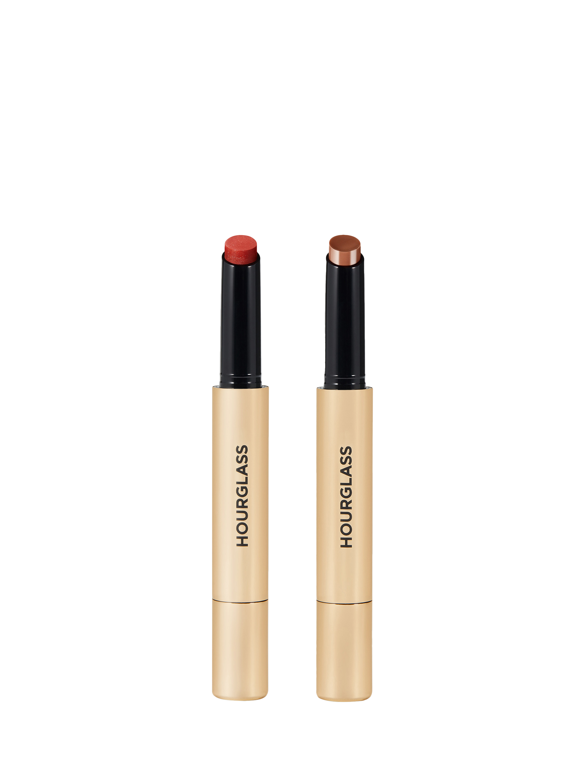 Product image 2 of 7, which shows Hourglass Phantom Volumising Glossy Balm Duo Mystic Edition Makeup Gift Set