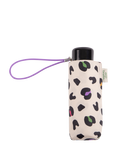 totes ECO-BRELLA Compact Round Bright Animal Umbrella, White/Multi