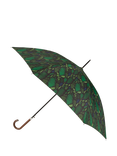 totes ECO Auto Open Walker Fern Print Umbrella, Green/Multi