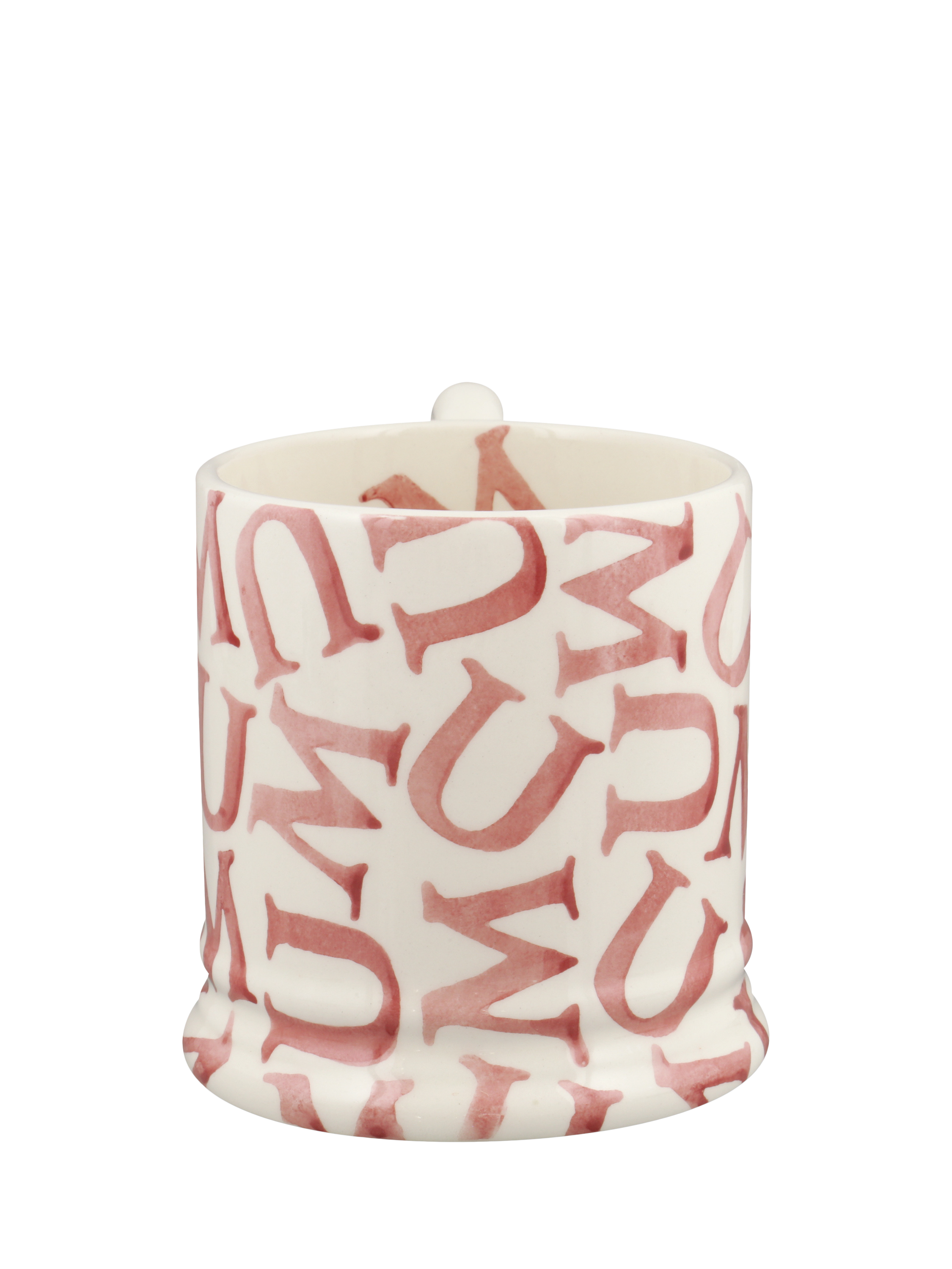 Emma Bridgewater MUM Half Pint Earthenware Mug, 300ml, Pink