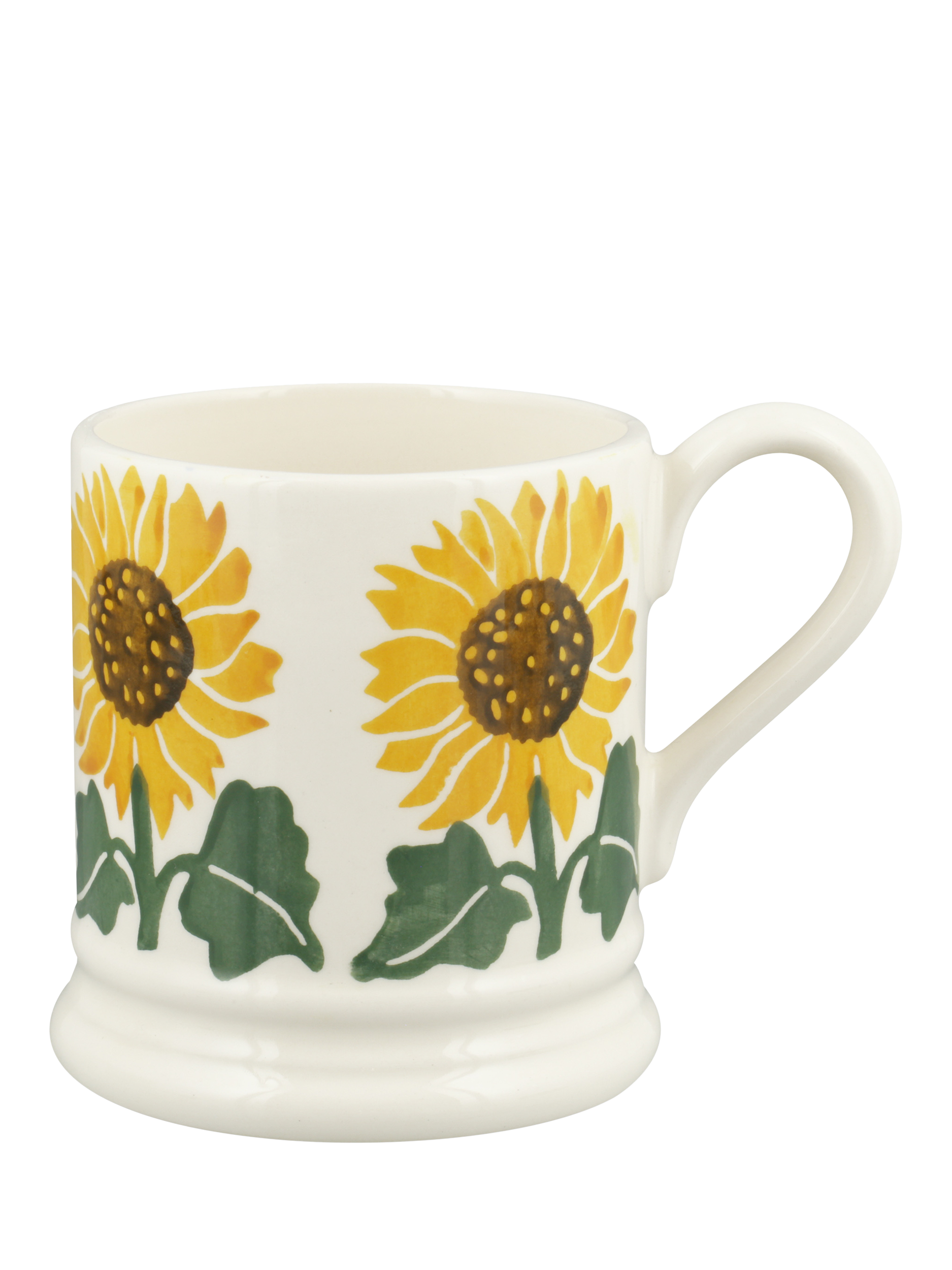 Emma Bridgewater Sunflower Half Pint Earthenware Mug, 300ml