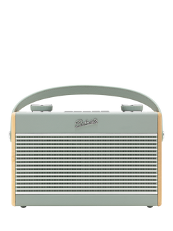 Roberts Rambler Max DAB/DAB+/FM/Internet Bluetooth Digital Radio, Navy Blue, Duck Egg