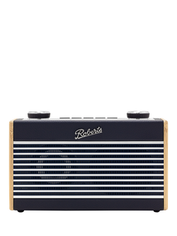 Roberts Rambler Uno DAB/DAB+/FM Bluetooth Digital Radio, Navy Blue