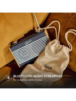 Roberts Rambler Uno DAB/DAB+/FM Bluetooth Digital Radio - view 2, Navy Blue