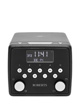 Roberts Sound49 DAB/DAB+/FM/CD Bluetooth Clock Radio, Black
