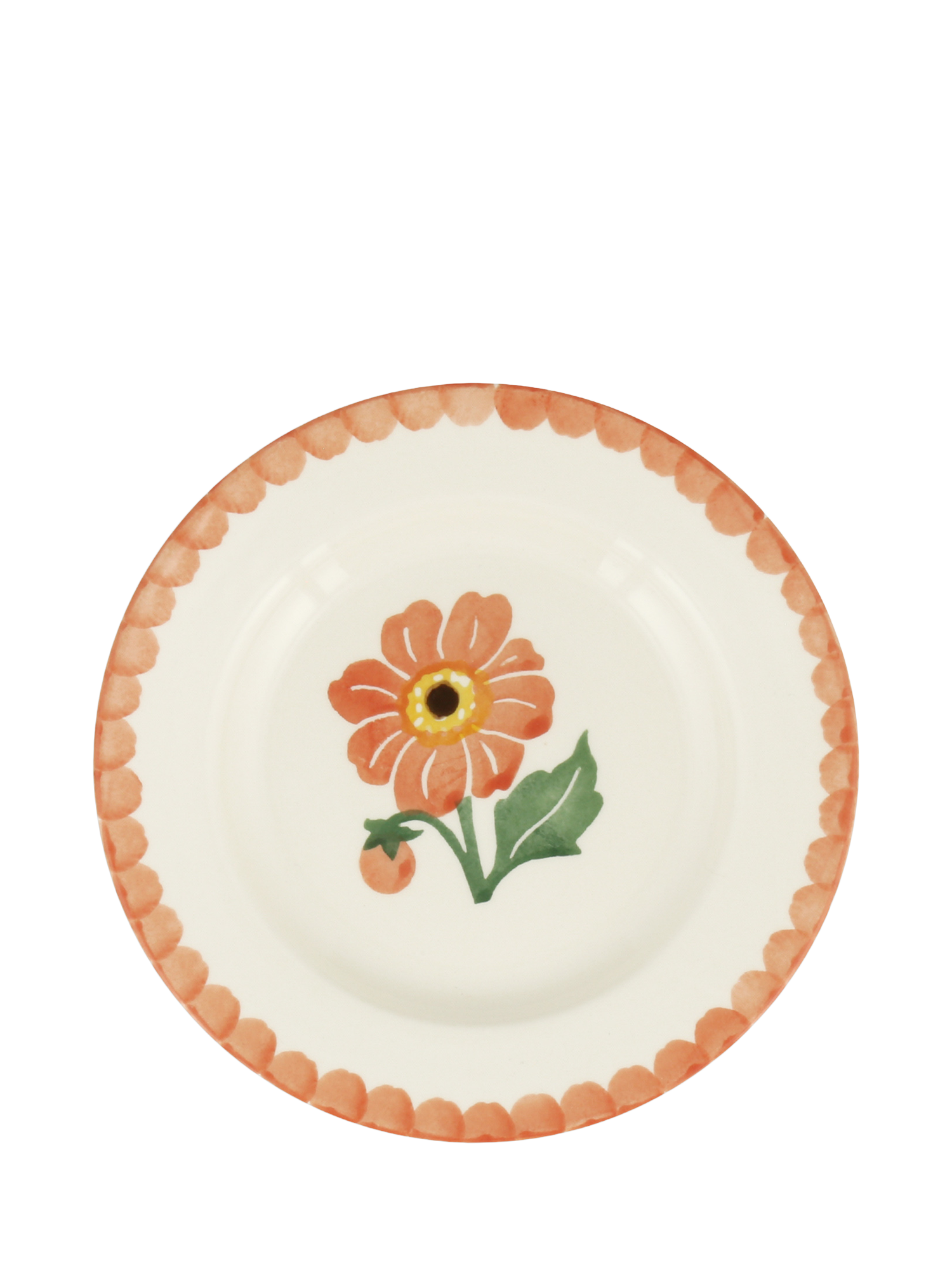 Emma Bridgewater Dahlia Earthenware Tea Plate, 16cm