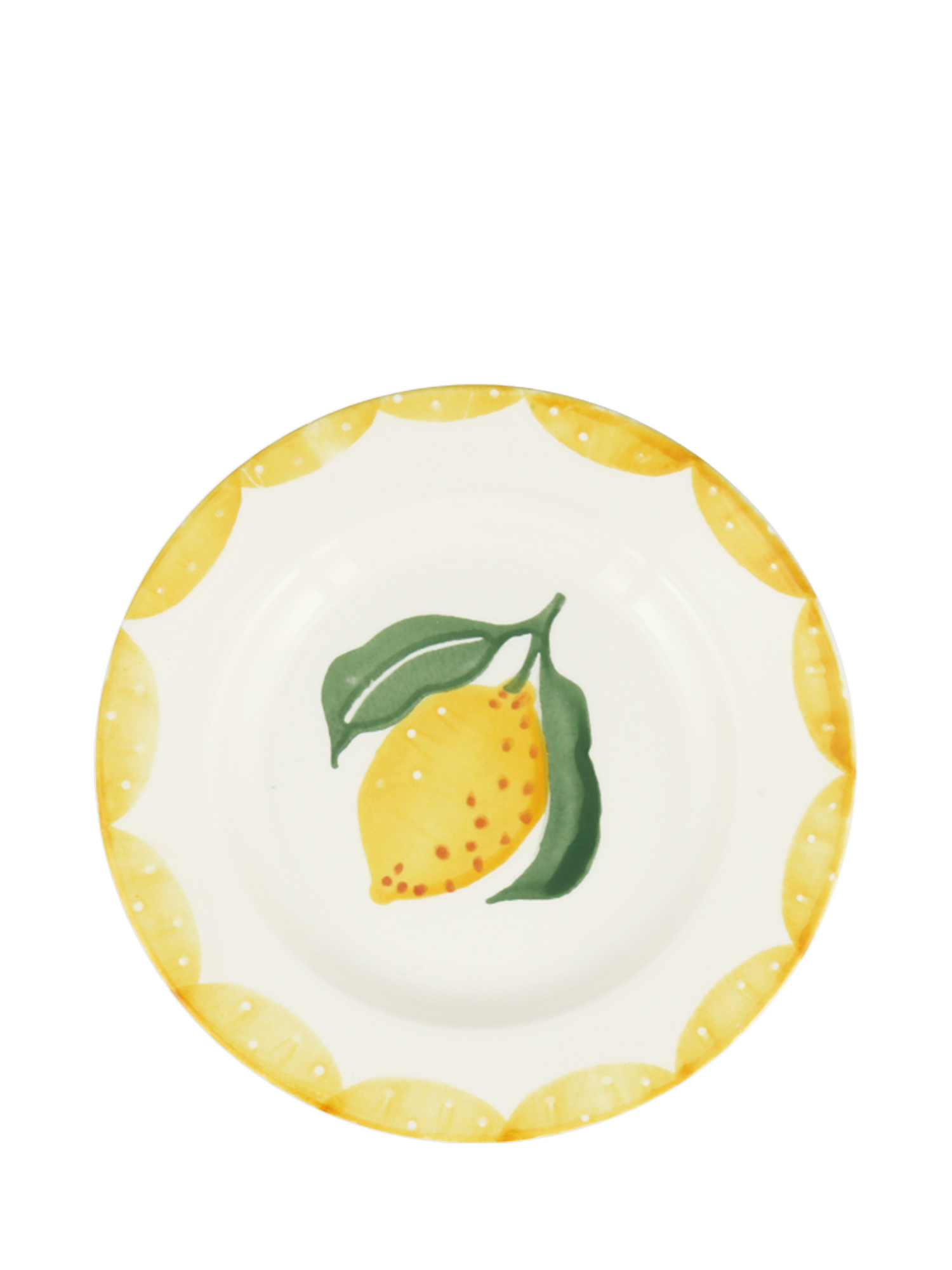 Emma Bridgewater Lemons Earthenware Tea Plate, 16cm, Yellow