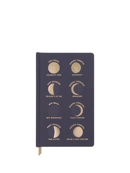 DesignWorks Ink Moon Notebook, Multi, Multi