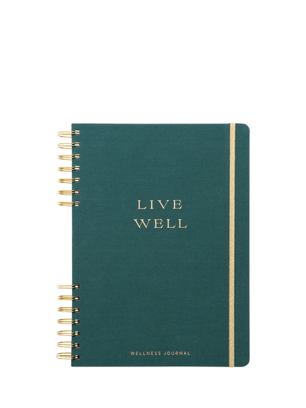 DesignWorks Ink Live Well Notebook, Multi, Multi