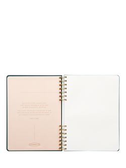 DesignWorks Ink Live Well Notebook, Multi - view 2, Multi