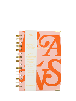 DesignWorks Ink Plans Hardback Planner, Multi, Multi
