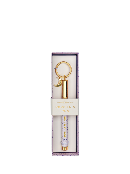DesignWorks Ink Phase Keyring Pen, Multi, Multi