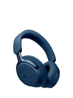 Bose QuietComfort Ultra Noise Cancelling Over-Ear Wireless Bluetooth Headphones with Mic/Remote, Lunar Blue