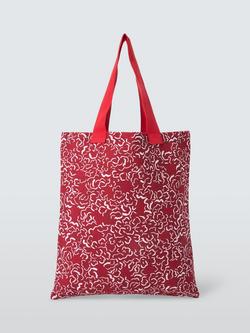 John Lewis Heart Floral Cotton Tote Bag - view 2, 