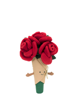 Jellycat Amuseables Rose Bouquet Soft Toy, 