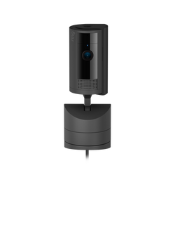 Ring Pan-Tilt Indoor Cam Smart Security Camera with Built in Wi-Fi, Black - view 2, Black
