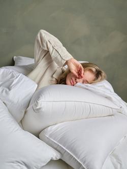 Bedfolk Feather & Down Square Pillow, Medium - view 2, White