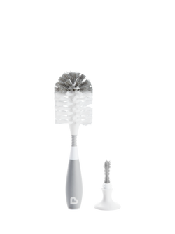 Munchkin Bristle Bottle Brush, Grey, 