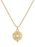 LARNAUTI Celestial Pendant Necklace, Gold