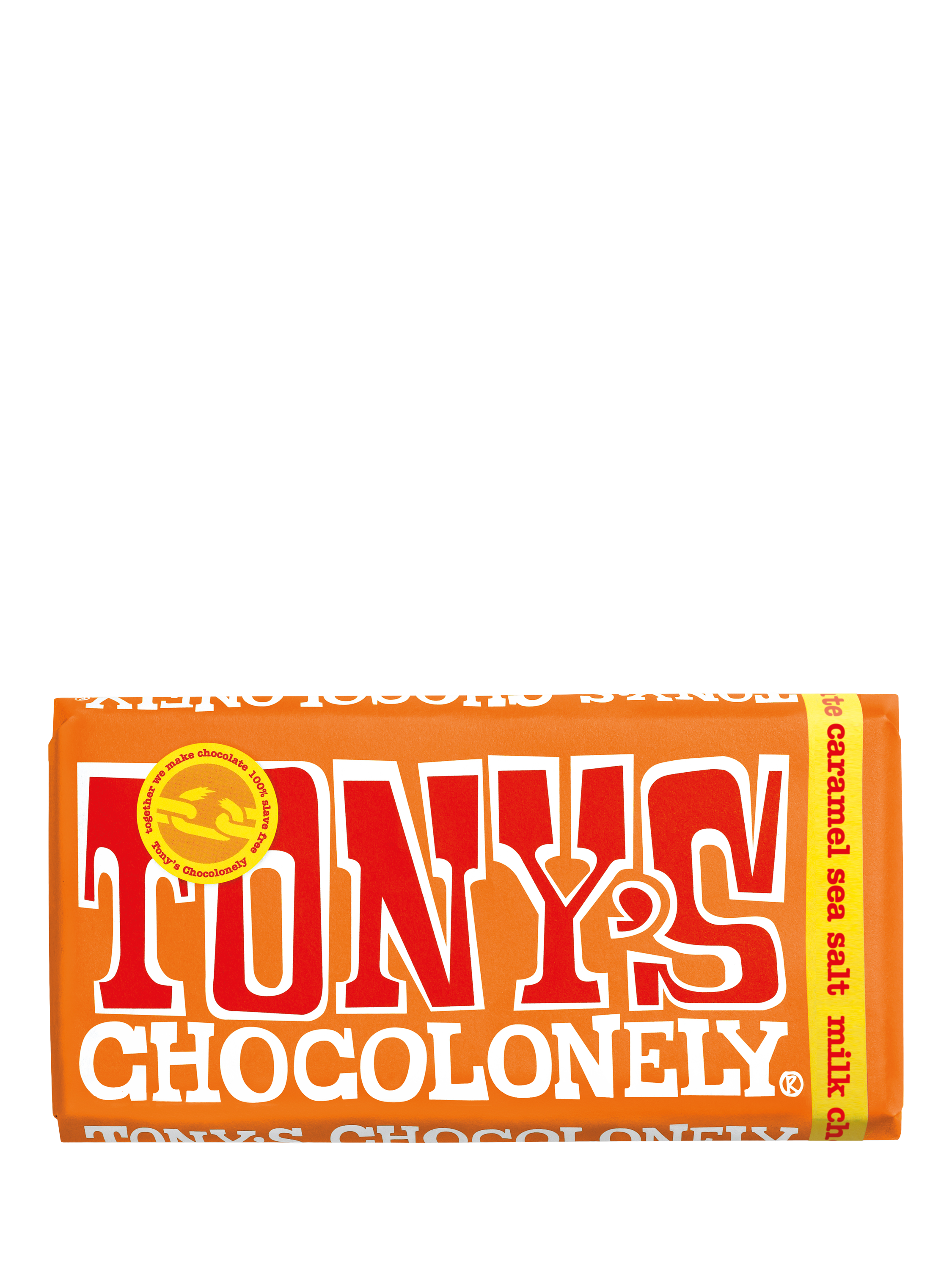 Tony's Chocolonely Milk Sea Salt Chocolate Bar, 180g