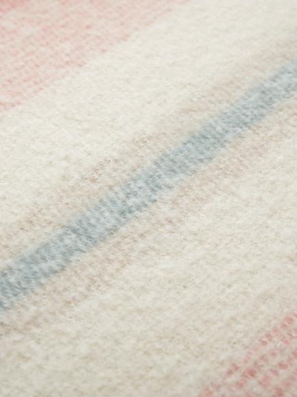 Laura Ashley Ortonby Throw - view 2, Pink Light