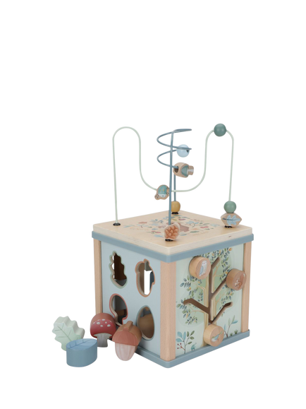Little Dutch Forest Activity Cube Toy, Multi