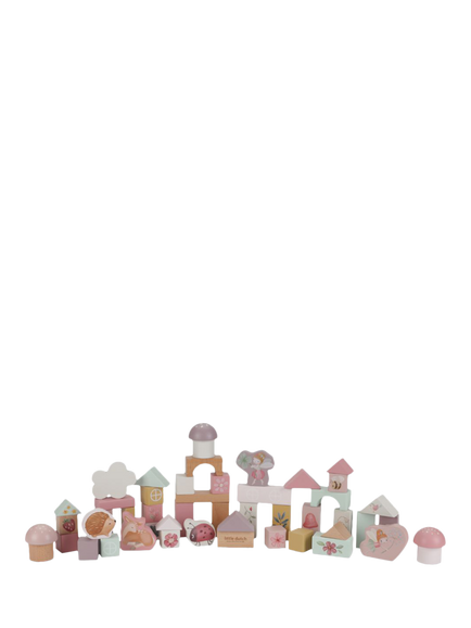 Little Dutch Fairy Garden Wooden Blocks, Multi
