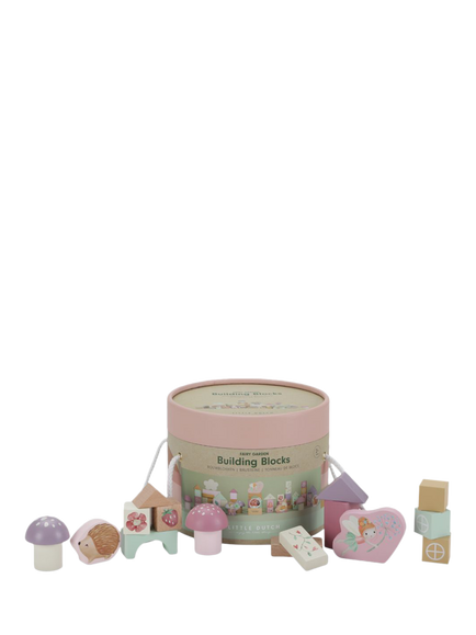 Little Dutch Fairy Garden Wooden Blocks - view 2, Multi
