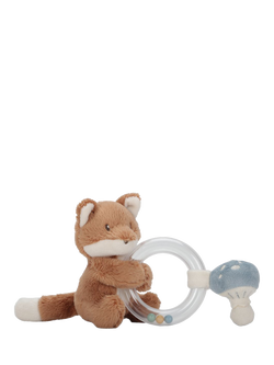 Little Dutch Fox Ring Rattle, Multi