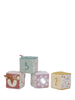 Little Dutch Fairy Garden Soft Activity Cubes, Set of 4, Multi